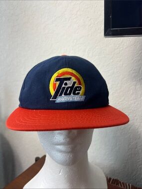 Tide Racing Team Navy and Red Snapback Hat